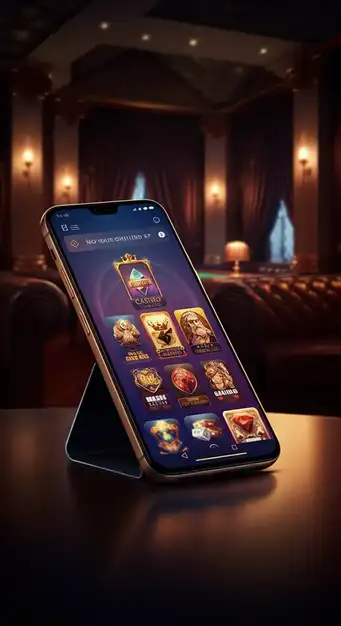 Interface du Olympe Casino affichant une sélection de jeux et le bonus de bienvenue sans wager